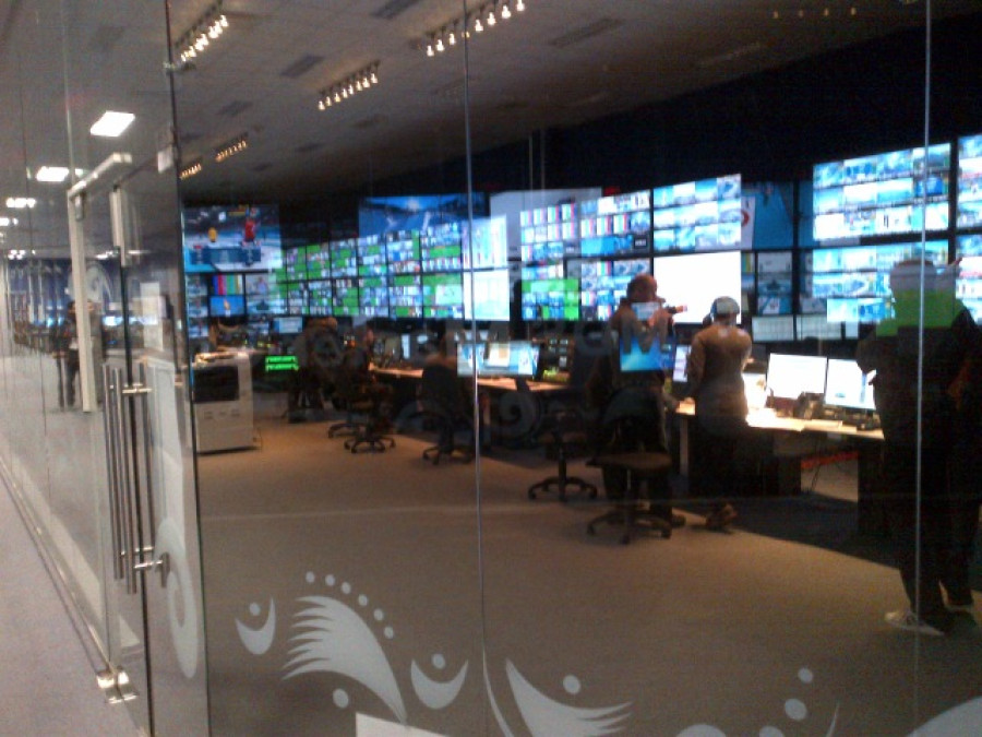 International Broadcasting Centre  Master Control Room Sochi 2014